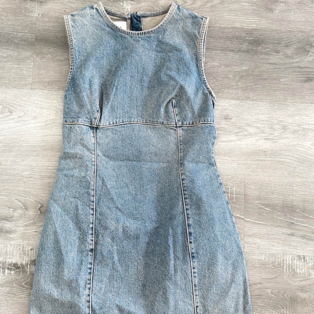 Zara Blue Denim Dress